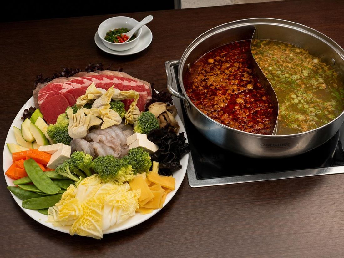传统中式火锅，香浓汤底与新鲜食材——Asie Moderne 现代亚洲餐厅